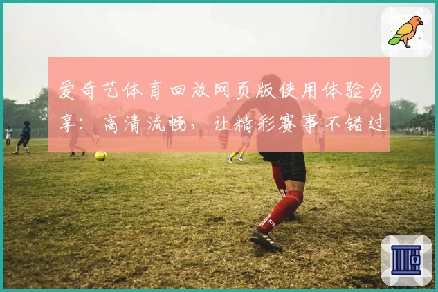 爱奇艺体育回放网页版使用体验分享：高清流畅，让精彩赛事不错过